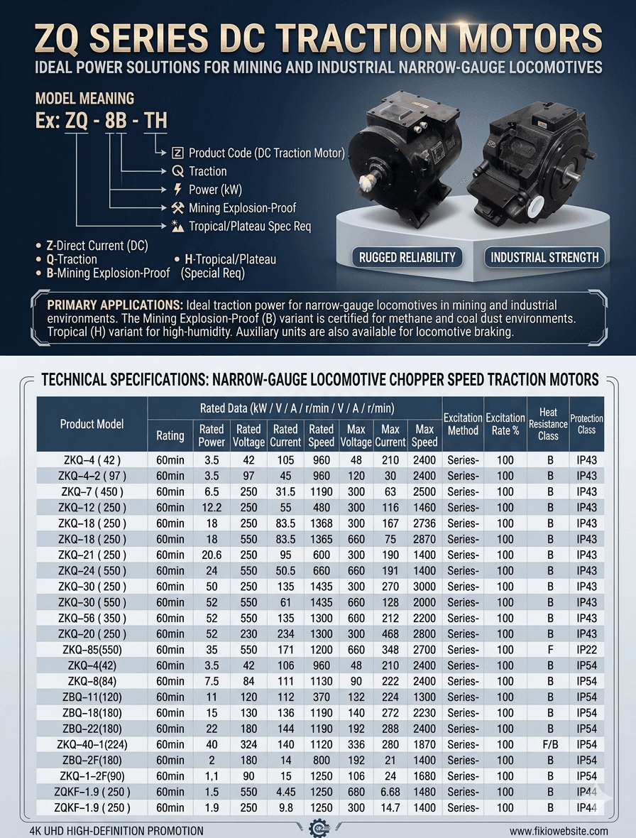 ZQ Series DC Traction Motors — detail image 2