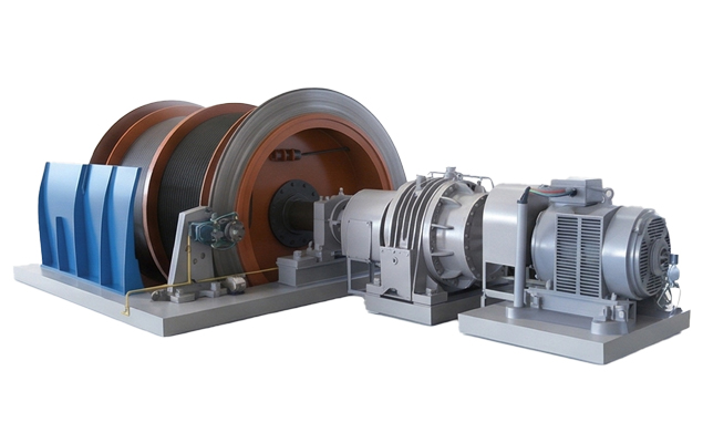 JKE Single-Rope Drum Mine Hoist