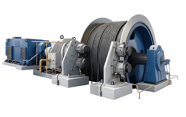 JKMD Series Multi-Rope Friction Hoist