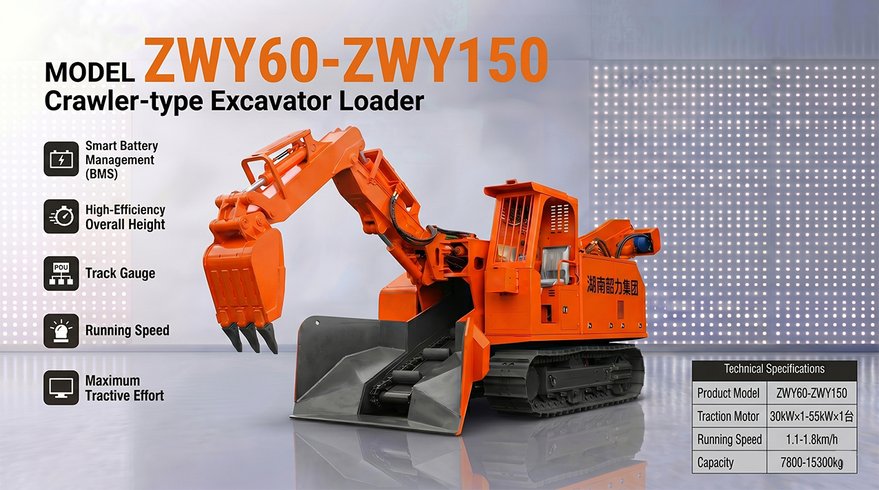 Model 60-150 Crawler Excavator-Loader — detail image 2