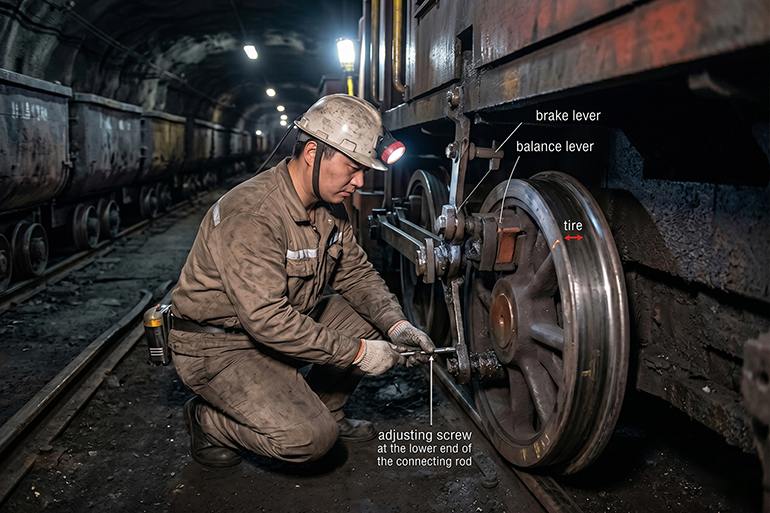 SAFETY FIRST | THE LIFELINE OF UNDERGROUND HAULAGE Braking Systems: The Ultimate Defense in Mine Locomotive Safety