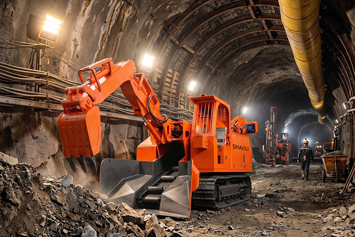 Empowering High-Efficiency Tunneling: Two Crawler-Type Excavator Loaders Successfully Commissioned at Hebi Coal Group